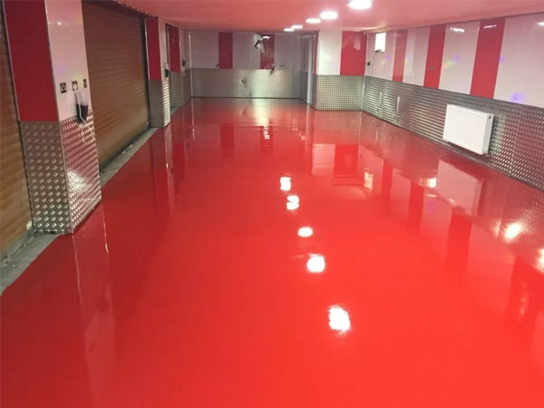 「自流平地坪漆」自流平地坪漆，其實這樣做也很好看。。。